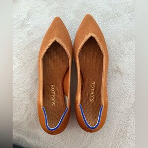Rothy’s flats Fawn size 8.5